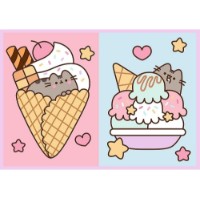 Пазл Trefl 4x250  Meet the Pusheen (13371)