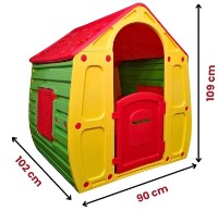 Căsuța de joaca Chipolino Magical House Yellow (PLHU002501YE) imaginea #3 — magazin online Desire.md