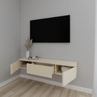 Comodă TV Smartex Т10 120cm Ivory imaginea #3 — magazin online Desire.md