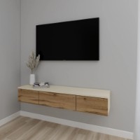 Comodă TV Smartex Т10 120cm Ivory/Dark Oak imaginea #1 — magazin online Desire.md