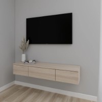 Comodă TV Smartex Т10 140cm Light Oak imaginea #1 — magazin online Desire.md