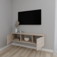 Comodă TV Smartex Т11 140cm Light Oak imaginea #2 — magazin online Desire.md