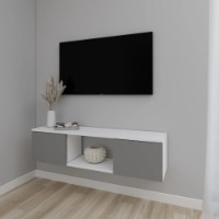 Comodă TV Smartex Т11 160cm White/Graphite imaginea #1 — magazin online Desire.md