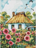 Mozaic cu diamante Ideyka Mallows Near The House 30x40cm (AMO8266) 
