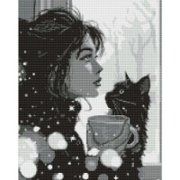 Mozaic cu diamante Ideyka Morning Silence 40x50cm (AMO8002) 
