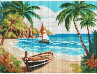 Mozaic cu diamante Ideyka Ocean Coast 30x40cm (AMO8137) 