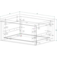 Noptieră Smartex Т12 40cm Ivory imaginea #2 — magazin online Desire.md
