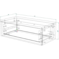 Прикроватная тумба Smartex Т12 60cm Kashemir фото №2 — интернет-магазин Desire.md