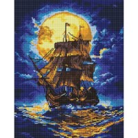 Mozaic cu diamante Ideyka Where The Sky Meets The Sea 40x50cm (AMO8246) 