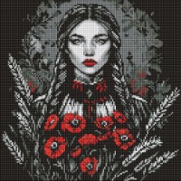 Mozaic cu diamante Ideyka Women's Power 40x40cm (AMO8223) 