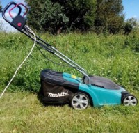 Maşina de tuns gazonul electrică Makita ELM3320 imaginea #2 — magazin online Desire.md