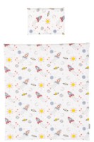 Lenjerie de pat pentru copii Chipolino Rocket 4pcs (KOSCLOSET0255RO) imaginea #3 — magazin online Desire.md