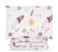 Lenjerie de pat pentru copii Chipolino Rocket 4pcs (KOSCLOSET0255RO) imaginea #2 — magazin online Desire.md