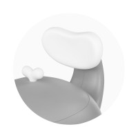 Oala-scaunel Chipolino Whale Grey (GWHA02501GY) imaginea #3 — magazin online Desire.md