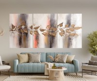 Pictură ArtShop Branch with Leaves Triptych 60x90cm (SET493-XL-L)