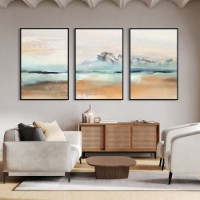 Картина ArtShop Mountain On Abstract Background Triptych 60x90cm (SET410-MM-L)