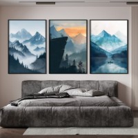 Pictură ArtShop Mountains Triptych 40x60cm (SET564-M-PL)