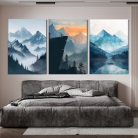 Картина ArtShop Mountains Triptych 60x90cm (SET564-XL-L)