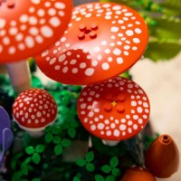 Set de construcție Lego Botanicals: Woodland Mushrooms (11505) imaginea #7 — magazin online Desire.md
