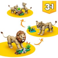 Set de construcție Lego Creator 3in1: Wild Animals: Majestic Lion (31386) imaginea #4 — magazin online Desire.md