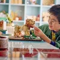 Set de construcție Lego Creator 3in1: Wild Animals: Majestic Lion (31386) imaginea #7 — magazin online Desire.md