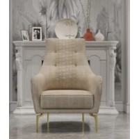 Fotoliu Moda Life Lexus 75x110x84 Cream