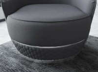 Fotoliu Moda Life Veyron 77x103x92 Dark Grey imaginea #3 — magazin online Desire.md