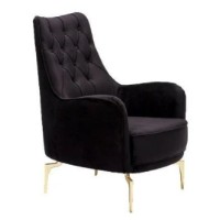 Кресло Moda Life Vivaldi 76.5x109x82 Black фото №2 — интернет-магазин Desire.md