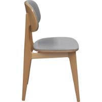 Стул Deco Lula  Cashmere18/Natural Legs фото №3 — интернет-магазин Desire.md