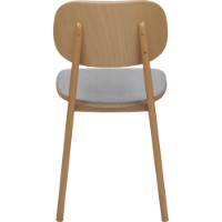 Стул Deco Lula  Cashmere18/Natural Legs фото №2 — интернет-магазин Desire.md