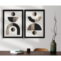 Set de 2 tablouri Wallity 2P3853NISCT-014