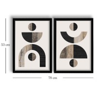 Set de 2 tablouri Wallity 2P3853NISCT-014 imaginea #2 — magazin online Desire.md