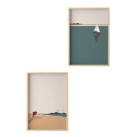 Set de 2 tablouri Wallity Huhu486 imaginea #2 — magazin online Desire.md