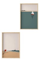 Set de 2 tablouri Wallity Huhu486 imaginea #2 — magazin online Desire.md