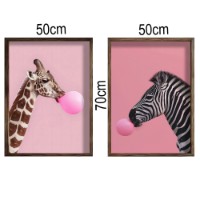 Set de 2 tablouri Wallity HUM107 imaginea #4 — magazin online Desire.md