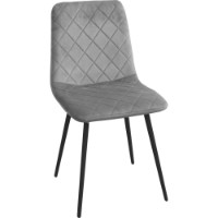 Scaun Deco Orlando Dark Grey/Black Legs