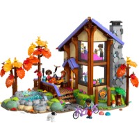 Set de construcție Lego Friends: Cozy Fall Forest Cabin (42705)