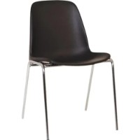 Стул Новый стиль Besta Chrome Black