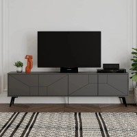 Тумба под ТВ Showdeko Dune TV Anthracite (M.TV.23532.7) фото №4 — интернет-магазин Desire.md