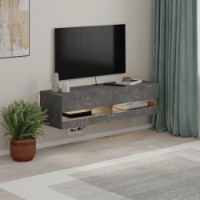Comodă TV Showdeko Moon TV Retro Grey (M.TV.28130.40) imaginea #4 — magazin online Desire.md