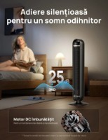Ventilator Dreo Nomad  DR-HTF014 Black imaginea #3 — magazin online Desire.md