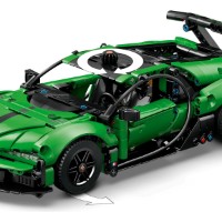 Set de construcție Lego Technic: Green Bugatti Chiron Pur Sport Hypercar (42241) imaginea #7 — magazin online Desire.md
