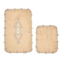 Set de covorașe de baie L'Essentiel Selonya D Cappuccino imaginea #2 — magazin online Desire.md