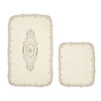 Set de covorașe de baie L'Essentiel Selonya D Cream imaginea #2 — magazin online Desire.md