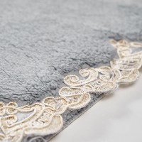 Set de covorașe de baie L'Essentiel Selonya D Grey imaginea #3 — magazin online Desire.md