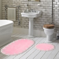 Set de covorașe de baie L'Essentiel Zara Pink