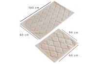 Set de covorașe de baie L'Essentiel Dante Beige imaginea #5 — magazin online Desire.md