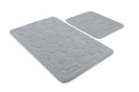Set de covorașe de baie L'Essentiel Lino Blue