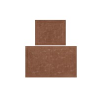 Набор ковриков для ванной L'Essentiel Macaroni Beige Lino Rock фото №5 — интернет-магазин Desire.md