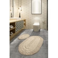 Set de covorașe de baie L'Essentiel Macaroni Beige imaginea #1 — magazin online Desire.md